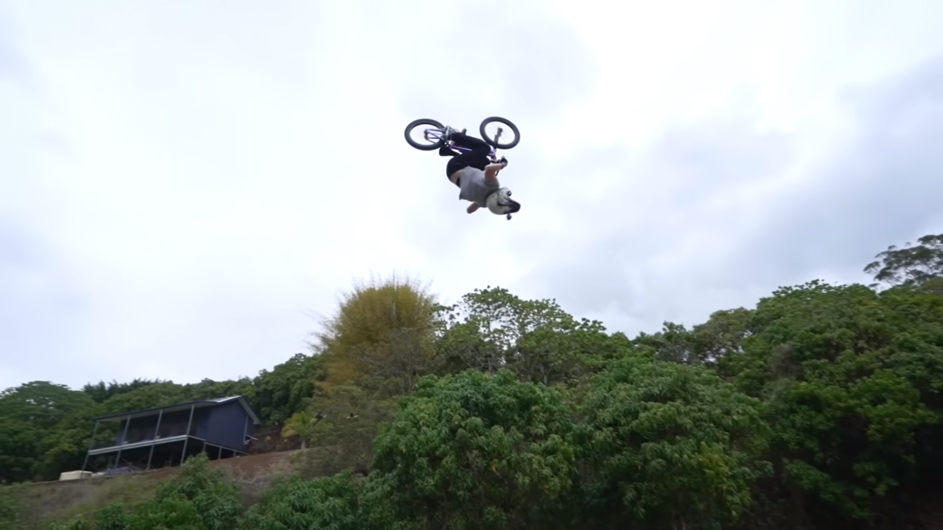 World’s Youngest Triple Backflip on BMX